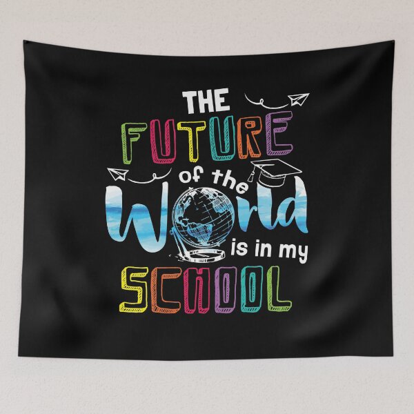 Item preview, The Future Of The World Is In My School Proud Teachers Gift designed and sold by Dressed For  Duty.