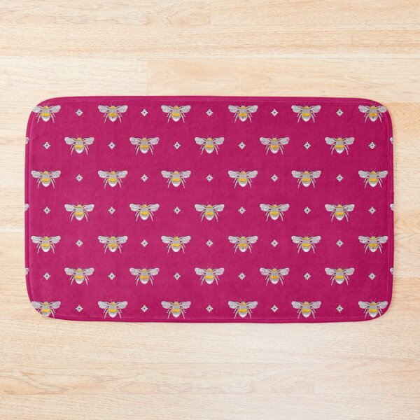 Item preview, Bumblebee Stamp on Magenta designed and sold by The Wellington Boot.