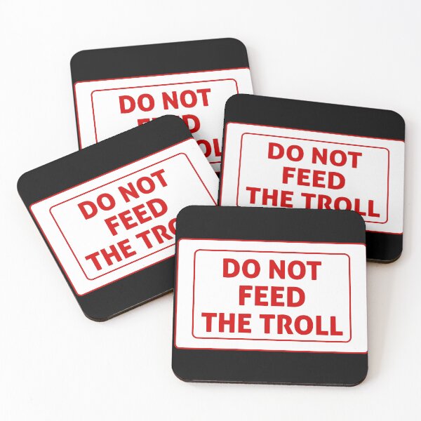 Item preview, Do Not Feed The Troll designed and sold by Kreativista.