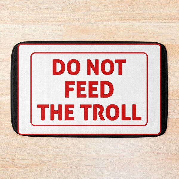 Item preview, Do Not Feed The Troll designed and sold by Kreativista.