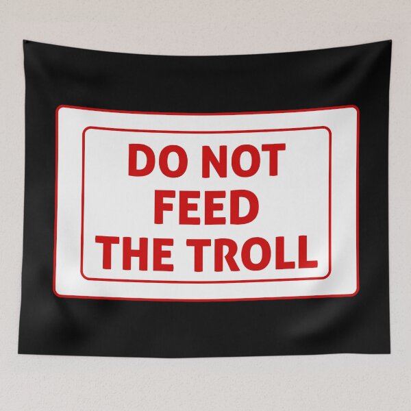 Item preview, Do Not Feed The Troll designed and sold by Kreativista.