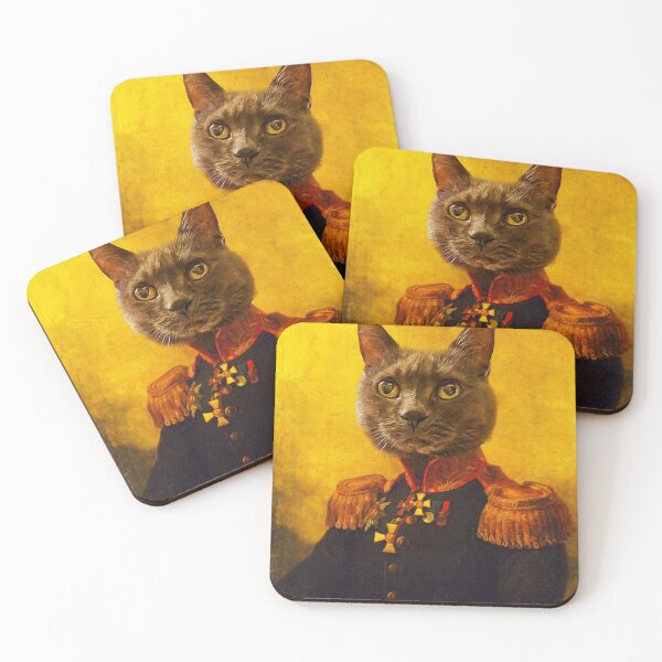 Artikelvorschau, Admiral Cat Portrait entworfen und verkauft von uselessnyc.