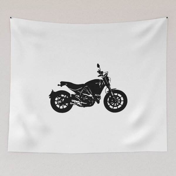 Item preview, Scrambler - Black designed and sold by rideybikes.