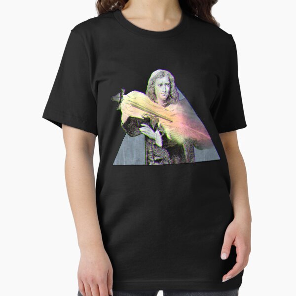 Item preview, Newton's flaming laser sword T-Shirt designed and sold by Conquart.