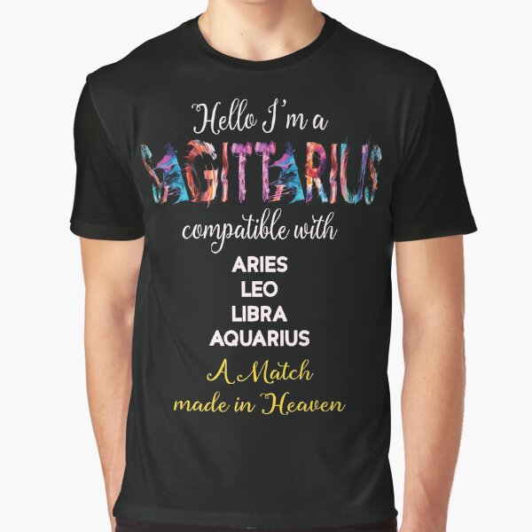 Sagittarius the Archer Graphic T-Shirt