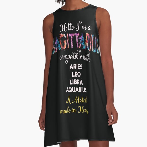 Sagittarius the Archer A-Line Dress