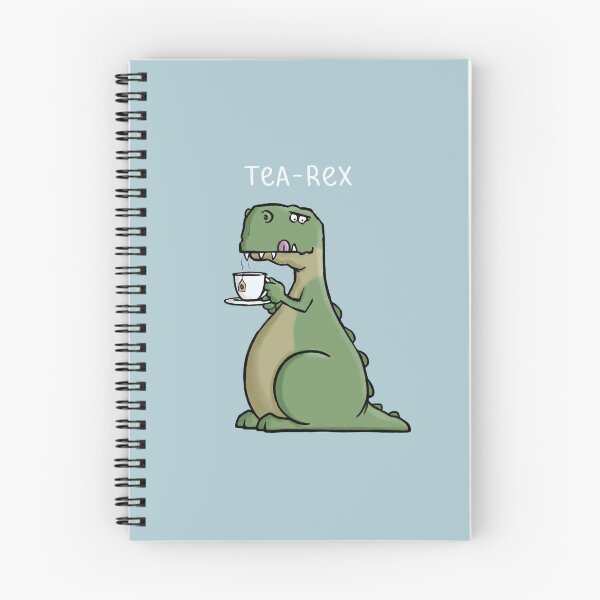 Item preview, Tea-Rex - Funny T-Rex Dinosaur Tea Pun Cartoon Illustration designed and sold by carlbatterbee.