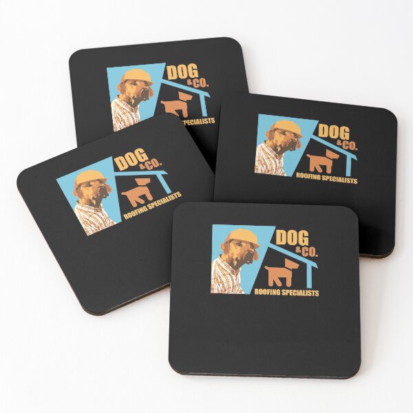 Item preview, Dog and Co Roofing Roofing Funny Gift For Roofer Dog Lover designed and sold by TopDawgDesigns.