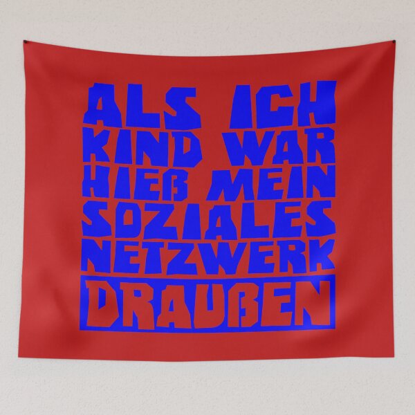 Item preview, When I was young my social network was called Outside designed and sold by Kreativista.