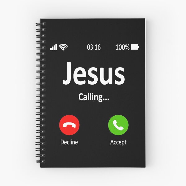 Item preview, Jesus Is Calling Funny Religious Gift designed and sold by TopDawgDesigns.