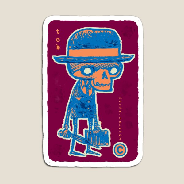 TCB Skull Magnet