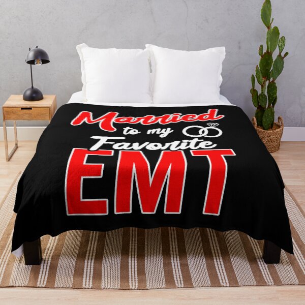 Item preview, Married To My Favorite EMT Gift designed and sold by TopDawgDesigns.