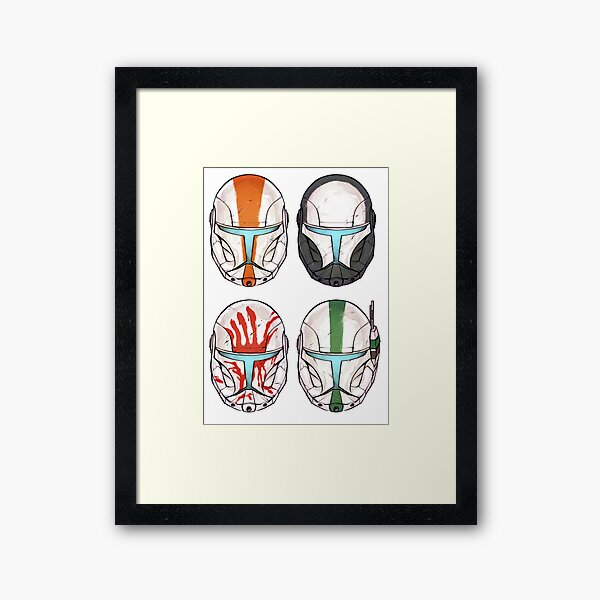 Delta squad Framed Art Print