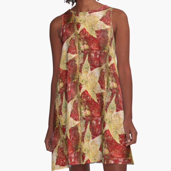Pumpkin spice latte time A-Line Dress
