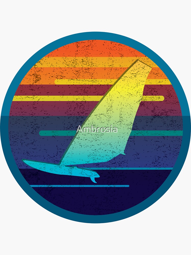 WINDSURFING @ sunset by Ambrosia
