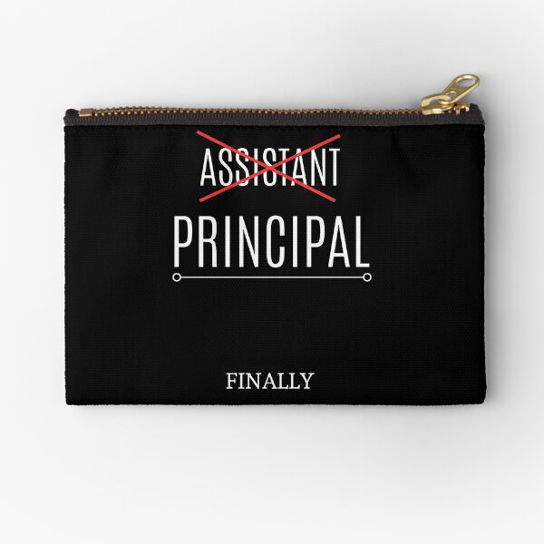Best Gift Idea for School Principal on Birthday Zipper Pouch