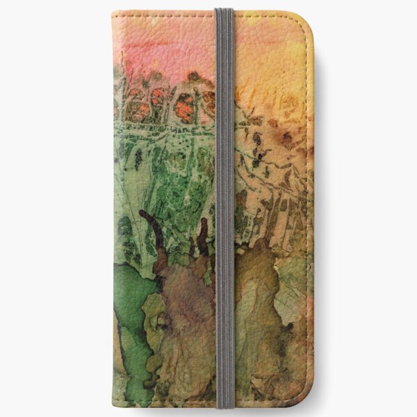 Falling for Andrea iPhone Wallet