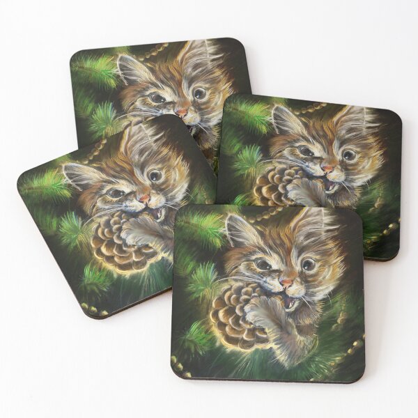 Item preview, Christmas cat designed and sold by Julie Boehm.