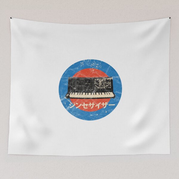 Item preview, Vintage Japanese Analog Synth Retro Synthesizer Studio Gear design designed and sold by A-Fashion.