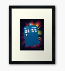 TARDIS Framed Print