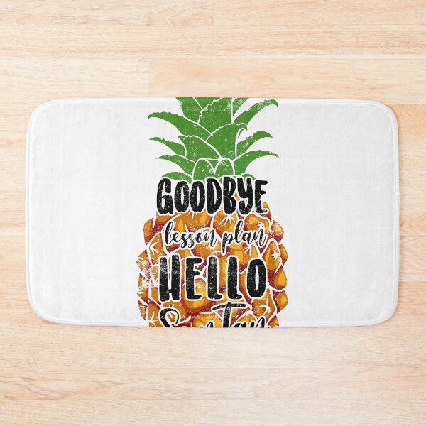 Item preview, Goodbye Lesson Plan Hello Sun Tan Tee Pineapple Teacher designed and sold by findgreatshirts.