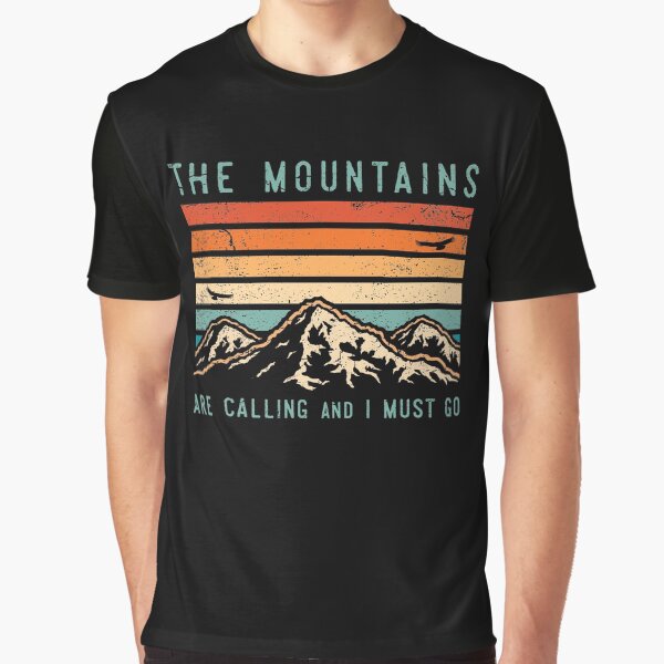 Item preview, Mountains are Calling and I Must Go designed and sold by TigerTom Design.
