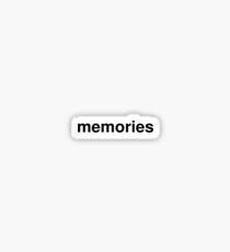 memories Sticker