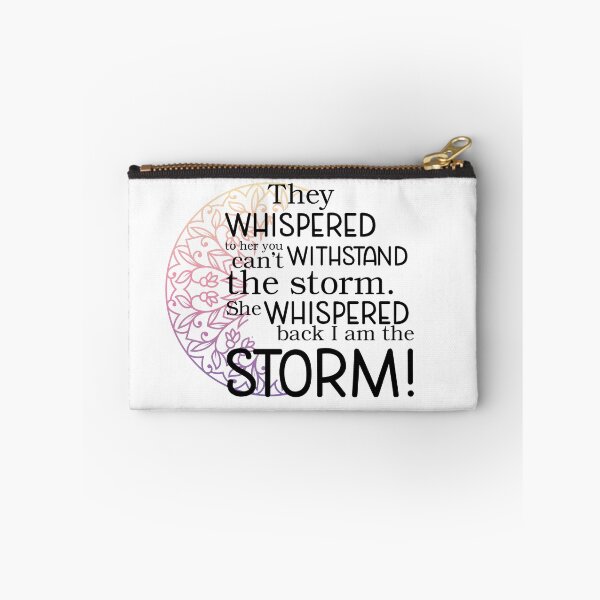 Item preview, She whispered back I am the storm! designed and sold by faithfullyyours.