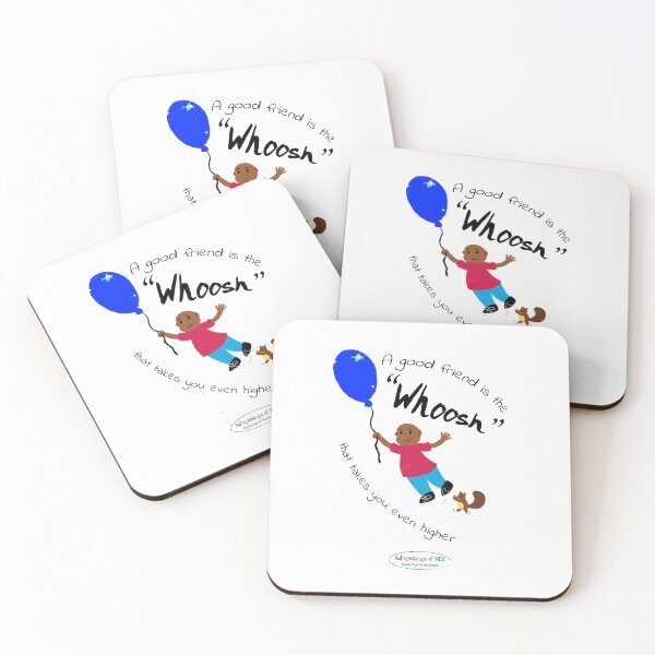 Item preview, Adventures of Neo - A Good Friend is the Whoosh!! (on white) designed and sold by AdventuresOfNeo.