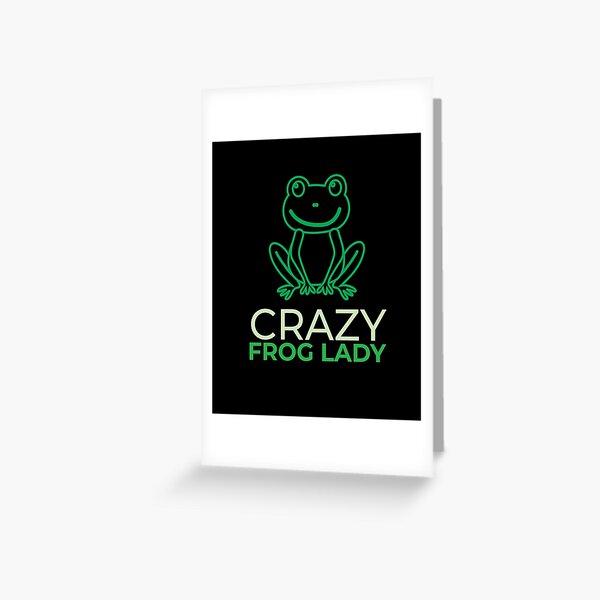 Crazy Frog Greeting Cards Redbubble - crazy frog roblox death sound remix