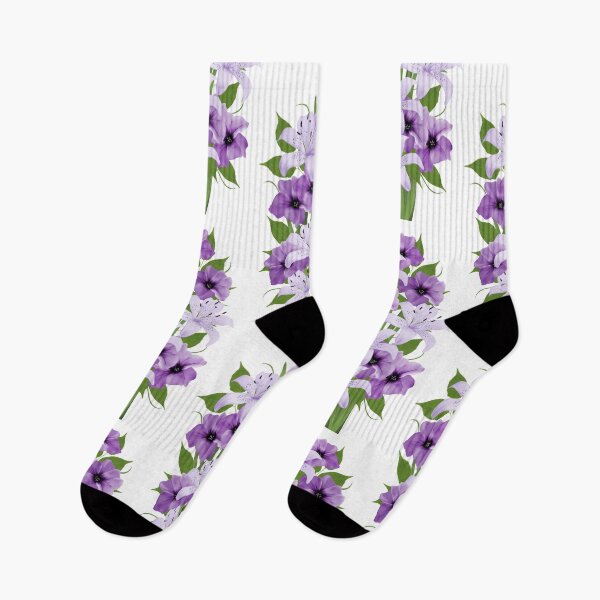Item preview, Exotic Purple Flowers designed and sold by cindyfordyce.