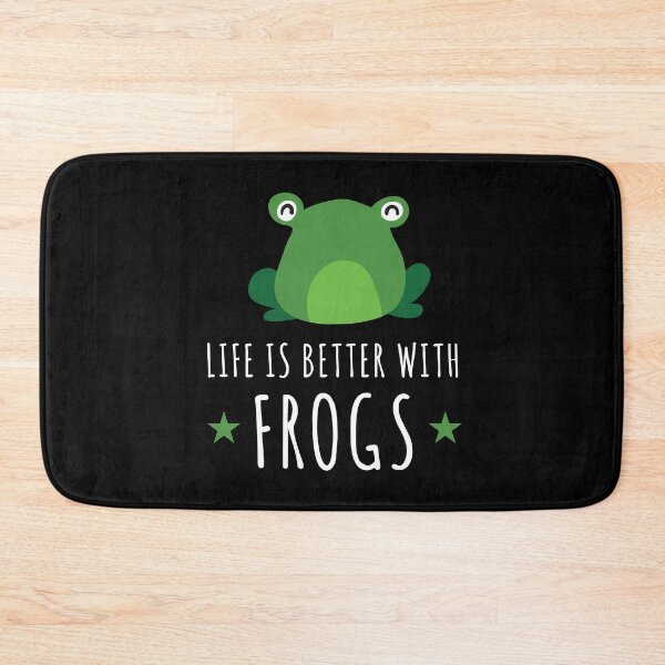 Item preview, Life Is Better With Frogs Quak Toad Amphibian designed and sold by MooonTees.