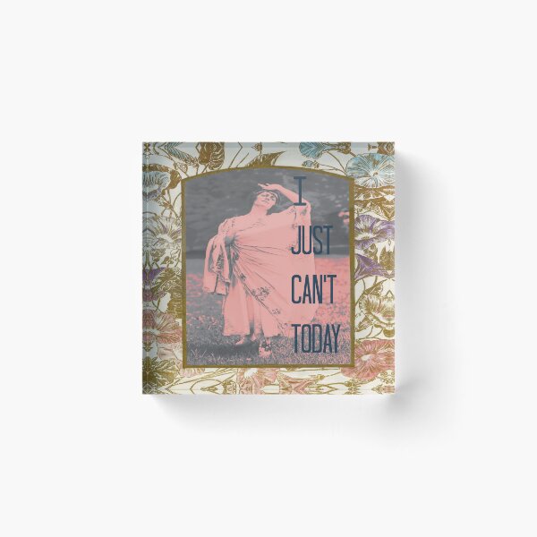 Item preview, I just can't today designed and sold by BeTheRingmaster.