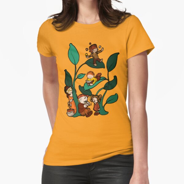 Funny Beanstalk 1 Fitted T-Shirt