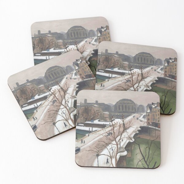 Item preview, Albert Marquet - Le pont Neuf sous la Neige, Paris designed and sold by ArtExpression.