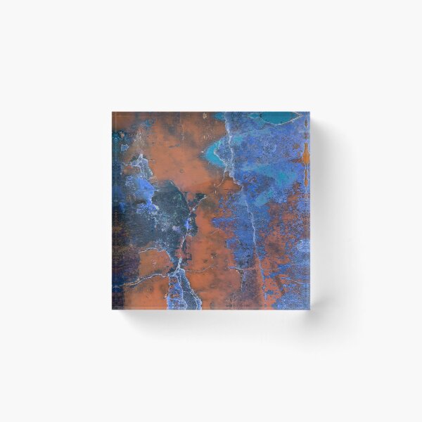 Item preview, Grunge Colorful Abstract Texture Print designed and sold by DFLC Prints.