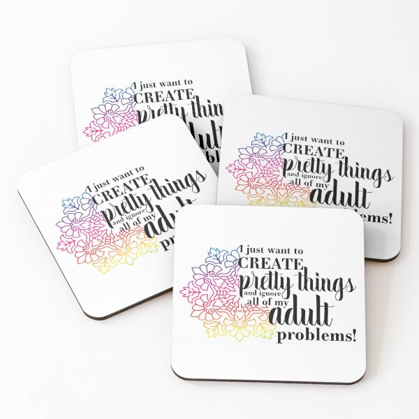 Item preview, I just want to create pretty things. designed and sold by faithfullyyours.