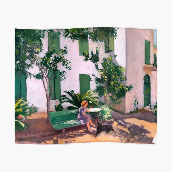Albert Marquet - Le Repos devant la Maison - Rest in front of the House Poster