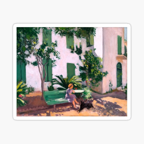 Vista previa del artículo con la obra «Albert Marquet - Le Repos devant la Maison - Descanso delante de la casa», diseñado y vendido por ArtExpression.