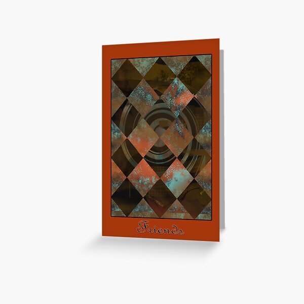 Quilt Block Friends Greeting Greeting Card