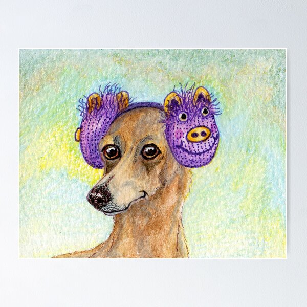 Item preview, She loved these cold, crisp mornings designed and sold by SusanAlisonArt.