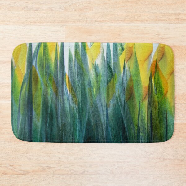 Item preview, stylized yellow lily buds designed and sold by TessAndre.