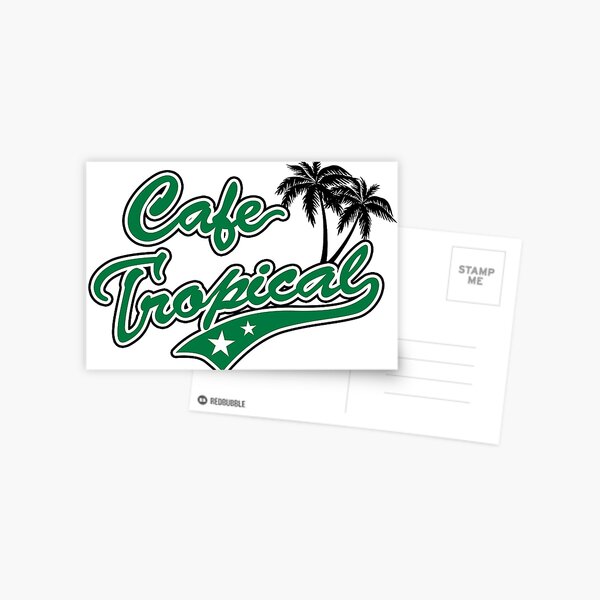 Cafe Tropical Gifts Merchandise Redbubble - starbucks cafe decal ids for roblox