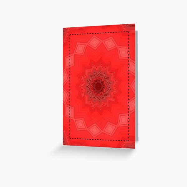 Fractal Quilt Greeting Greeting Card