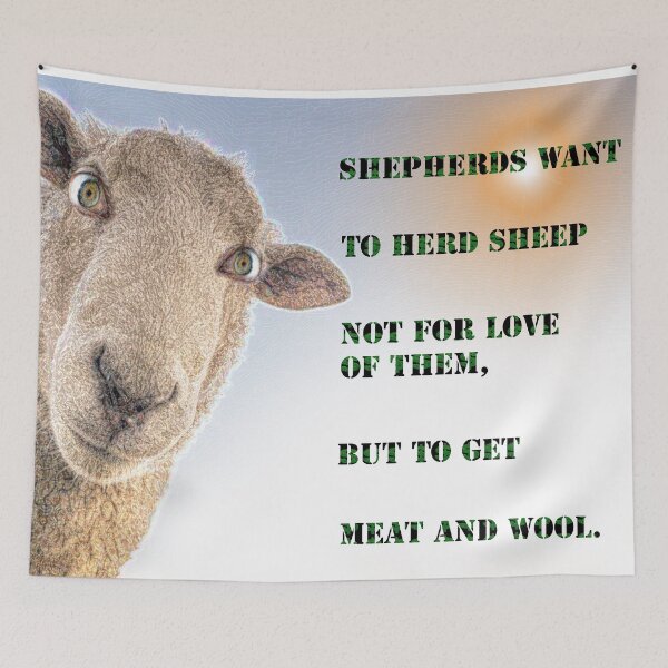 Item preview, Shepherds and sheep designed and sold by ivanoel.