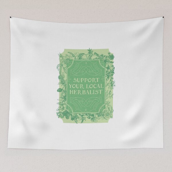 Item preview, Support Your Local Herbalist designed and sold by FlutesLoot.
