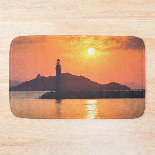 Item preview, Lighthouse Evening Art designed and sold by Londonimages.