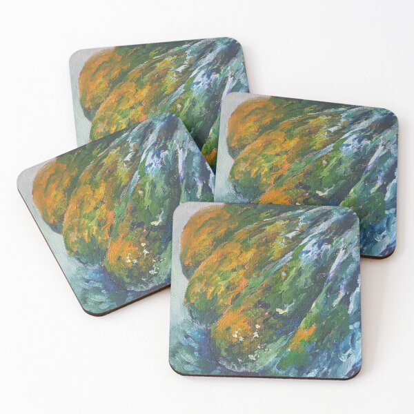 Item preview, Squash in blue, green, and orange designed and sold by WatersEdgeGal.