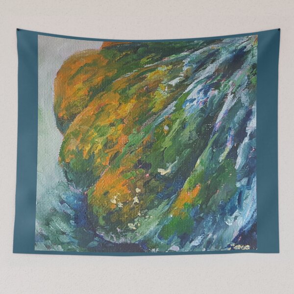 Item preview, Squash in blue, green, and orange designed and sold by WatersEdgeGal.