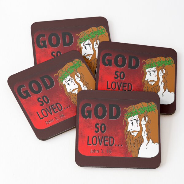 Item preview, God so Loved ... designed and sold by Frankie Doodles!.